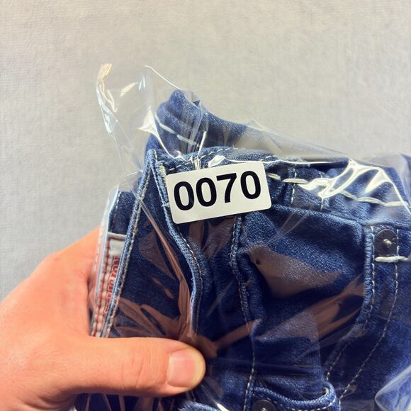 True Religion Skinny Jeans Women's 28 Blue Denim Stella Mid Rise Stretch Buddha - Picture 8 of 8